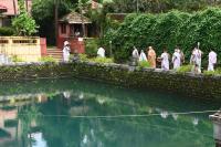 Vyasa Pujana - Guru Purnima, 10th July 2025. Pictures Courtesy Shriyuts Dinesh Karkal and Abhinav Kalla